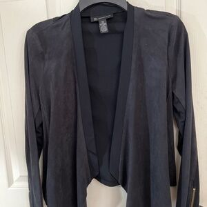 iNC faux suede blazer NWT petite small